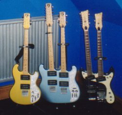 Some of Julians Shergolds (and a Mosrite) at home