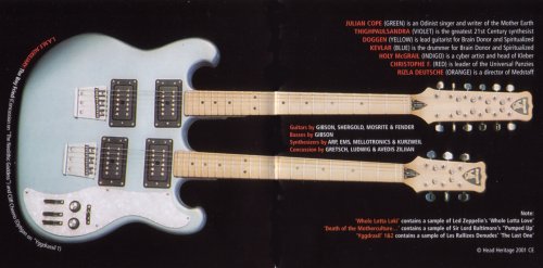 Silver/blue Custom Double 6/12 featured in the inside front cover of LAMF